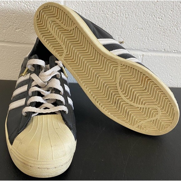 Adidas Superstar Men\'s Sneakers Size 13 Black/White ART# FV2832 Rare main image 5
